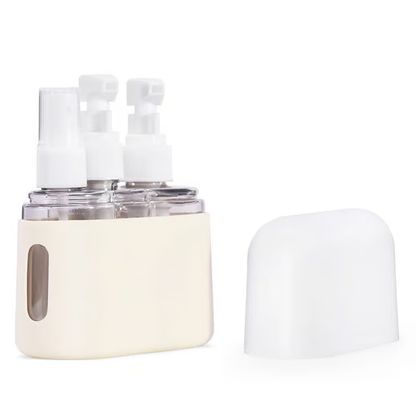 Mini Shampoo Dispenser Portable Travel Bottle Set